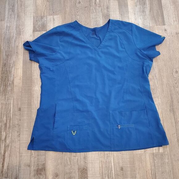 Activate by med couture womens 3xl scrub top - Picture 1 of 11